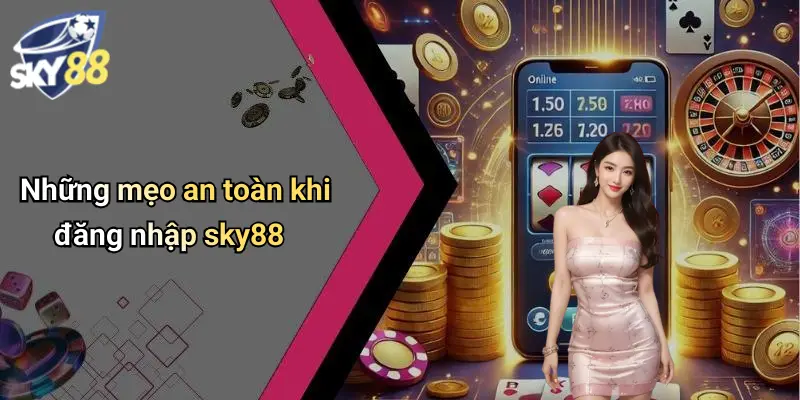 Những mẹo an toàn khi đăng nhập sky88